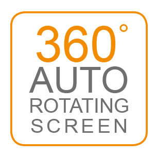 360°自動旋轉顯示屏