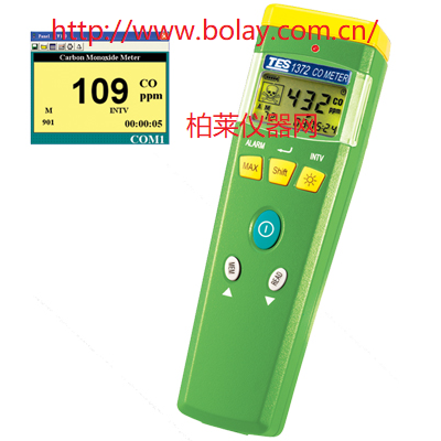 泰仕TES-1372一氧化碳測試儀|TES137