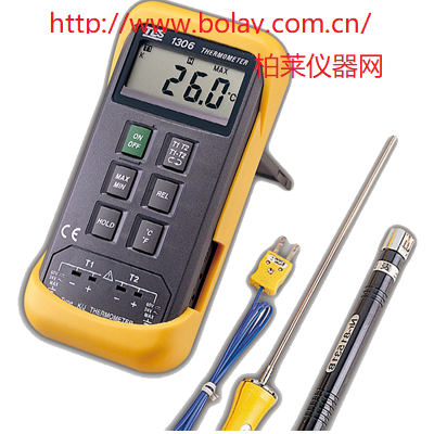 泰仕TES-1306數位式溫度表|TES1306