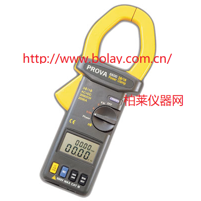 泰仕TES-PROVA-600三相式電力計(jì)/鉤