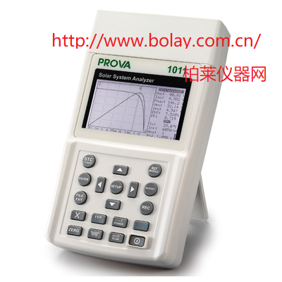 泰仕TES-PROVA-1101太陽能系統分析