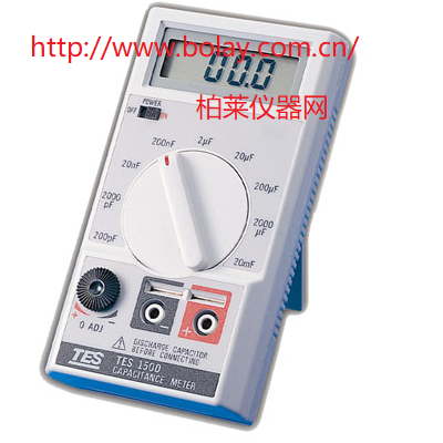 泰仕TES-1500數位式電容表|TES1500