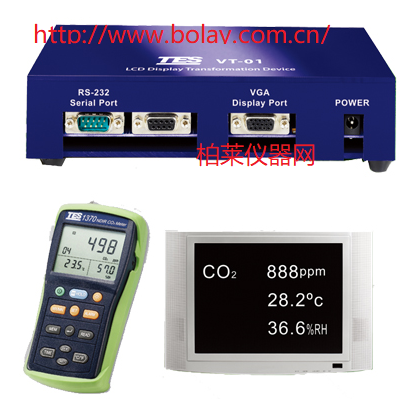 泰仕TES-VT-01LCD面板顯示轉換器