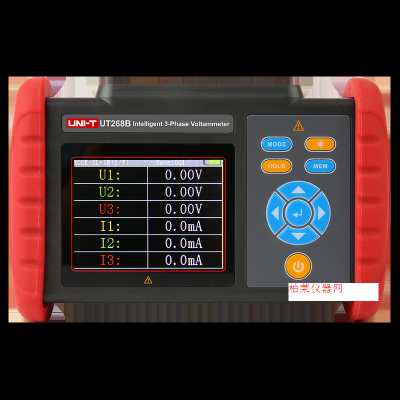優利德 UT268B大口徑三相數字相位伏