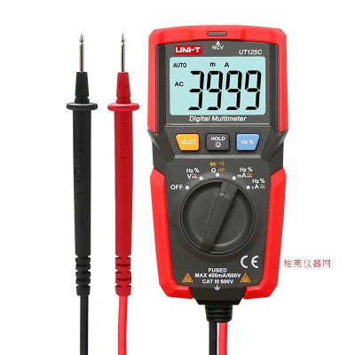 優利德 UT125C口袋型萬用表