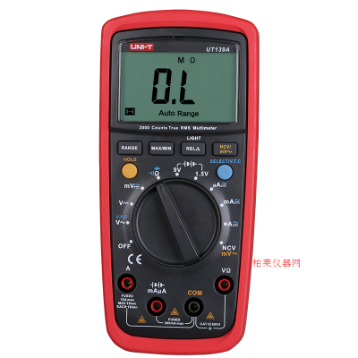 優利德 UT139A真有效值數字萬用表