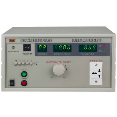 美瑞克 RK2675D|RK2675E泄漏電流測
