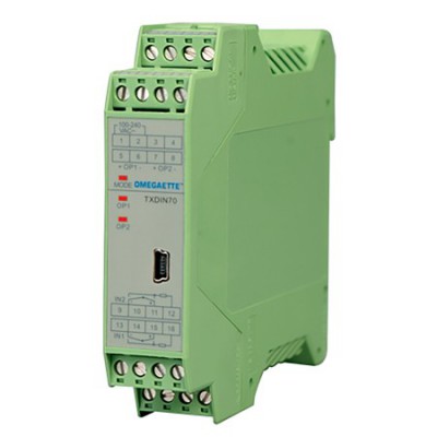 OMEGA TXDIN70雙通道DIN導軌安裝溫