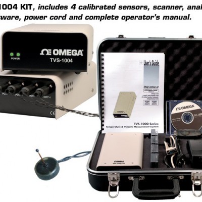OMEGA TVS-1000流速溫度測(cè)量系統(tǒng)