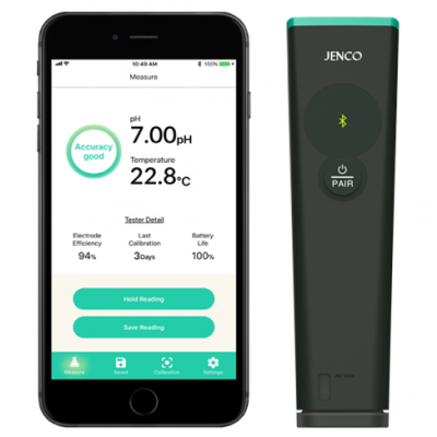 任氏 pH 610B 藍牙版pH/溫度測試筆