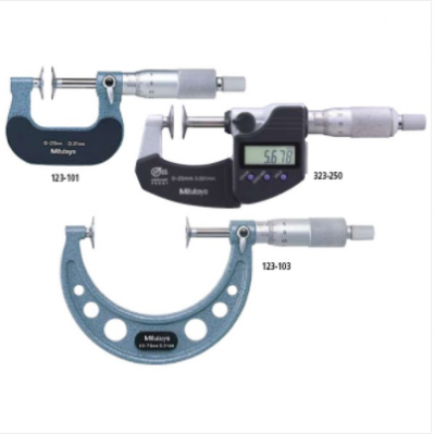 三豐 123-103盤型千分尺